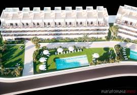 New build apartment with terrace and solarium near the beach in Finestrat New build apartment with terrace and solarium near the beach in Finestrat
