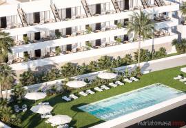 New build apartment with terrace and solarium near the beach in Finestrat New build apartment with terrace and solarium near the beach in Finestrat