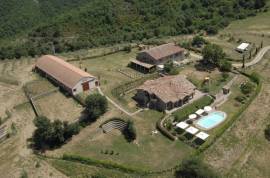 Fantastic farmhouse with pool and farmland