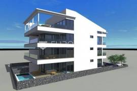 Pag, Povljana, NEW CONSTRUCTION, luxurious two-story, four-room apartment, first row to the sea