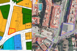 Urban Plot for the promotion of terraced houses.