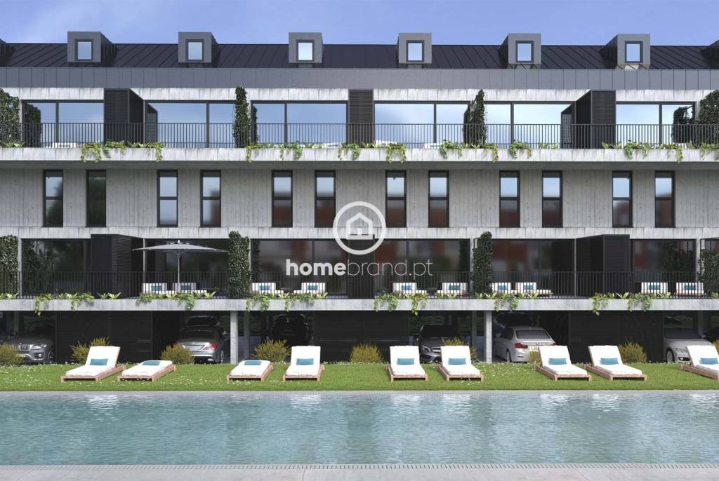 New Apartments T2, T3, T4 and T0 +2 in gated community with swimming pool