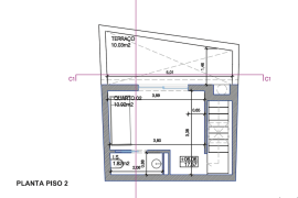 Ruined house in the center of Faro