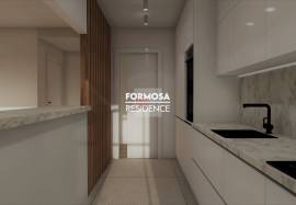 2 bedroom apartment under construction with excellent areas for sale in Cabanas de Tavira