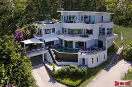 Villa Namaste - Contemporary Seven Bedroom Villa with Sea View for Sale in Bang Tao