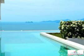 Ocean Views from this Wonderful Two Bedroom Penthouse with Pool in Bang Po, Koh Samui