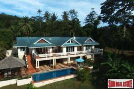 Gated Seafront Estate with 60 meters of Water Frontage and Sea Views of Phang Nga Bay