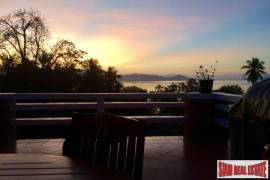 Gated Seafront Estate with 60 meters of Water Frontage and Sea Views of Phang Nga Bay
