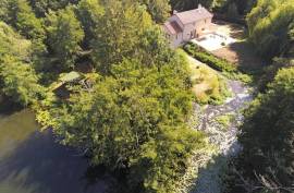 Renovated Flour Mill, Ideally Located in a Peaceful Setting On The River Charente