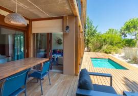 Apartment T1 + 2, located in the Eco Village, at Pestana Tróia Eco Resort. A tourist condominium, unique and exclusive, with 100 hectares in ecological reserve