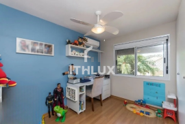 Excellent House in Condominium, Semi-furnished, 178m², For Sale, 3 Bedrooms, 1 Suite, 2 Parking Spaces, Mário Quintana, POA/RS