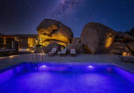 Luxury 3 Bed Lithos Cave Villa For sale in Agrari Mykonos