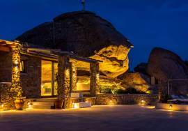 Luxury 3 Bed Lithos Cave Villa For sale in Agrari Mykonos