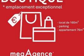 DOLUS D'OLERON, LOCAL EXCEPTIONNEL DE 160m² + APPARTEMENT