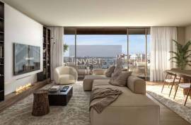 T3 with balcony, garden and 2 parking spaces in an exclusive condominium with private garden.