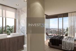 T3 with balcony, garden and 2 parking spaces in an exclusive condominium with private garden.