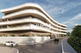 Three bedroom apartments in the initial phase of construction in Quarteira, Algarve