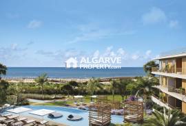 Beachfront Bliss – Elegant 1-Bedroom Apartments in Quarteira’s Most Coveted Coastal Development