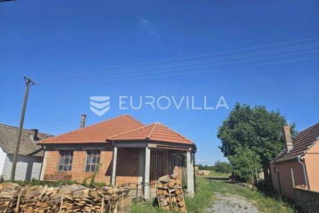 Poganovci – House Under Construction for Sale