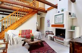 Charming Stone Village House With 3 Bedrooms With Garage And Delightful Courtyard, In A Sought-After Riverside Village.