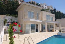 Sea View 3 Bedroom Villa Plus Studio - Upper Peyia, Paphos