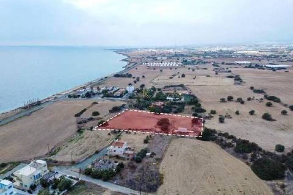 Sea View Touristic Field for sale in Agios Theodoros area, Larnaca