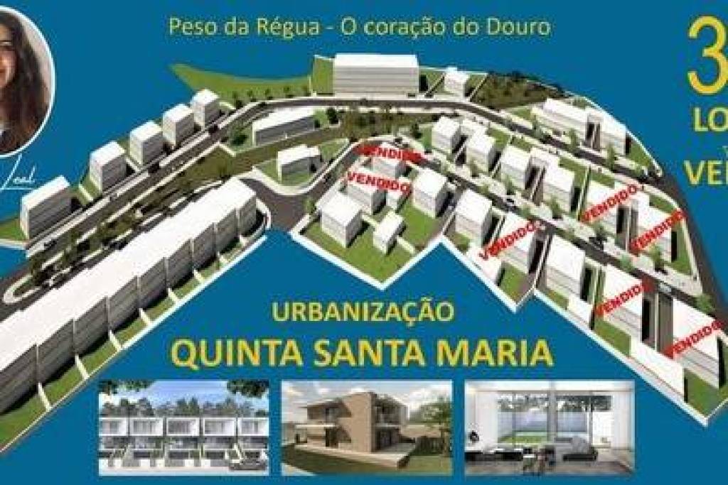 Terreno em Peso da Régua e Godim de 247,00 m²