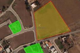 Large Corner Residential Land for Sale in Pervolia Area, Larnaca