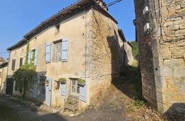 Beautiful Stone House in the Heart of the Picturesque Village of Nanteuil-en-Vallee - €169,500