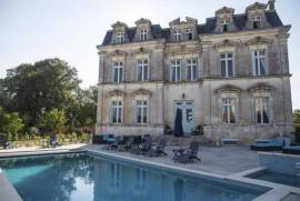 Estate With Chateau & Bar & Restaurant For Sale In Aulnay Charente Maritime