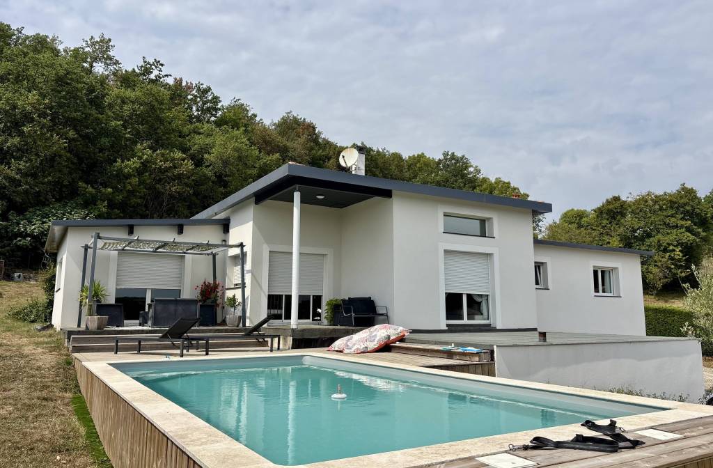 Magnifique maison d\'architecte avec piscine