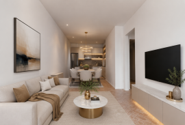 Fully refurbished 2 bedroom apartment with parking space