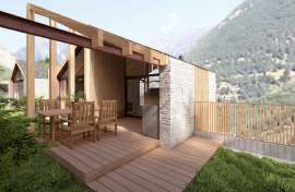 Alpine Architectural Villa in LES SALINES (Ordino)
