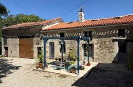 Charming Stone House with Successful Gite Business, Barn and Enclosed Garden Near Mansle - €159575