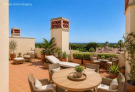 Vilamoura – Palmyra Residence: Top-Floor T3, 80sqm Rooftop Terrace, Private Lift