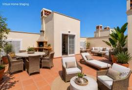 Vilamoura – Palmyra Residence: Top-Floor T3, 80sqm Rooftop Terrace, Private Lift