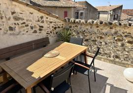 Charming Village House With 82 M2 Living Space, Beautiful Roof Terrace And Lovely Views. Charming Village House With 82 M2 Living Space, Beautiful Roof Terrace And Lovely Views.