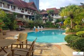 Villa 49 - Three Storey Four Bedroom Townhouse with Pool Views for Rent in Thong Lo