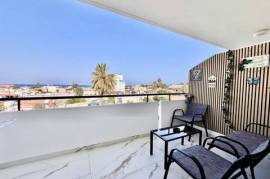 Stunning, Sea view, One bedroom Apartment in Makenzy, Larnaca