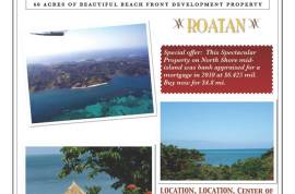 Excellent Plot of land for sale in Roatan Honduras Caribbean