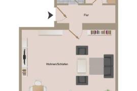 Bright Spacious 1-2 Room with Waterfront Balcony in Alt Treptow Bright Spacious 1-2 Room with Waterfront Balcony in Alt Treptow