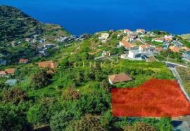 Land of 635 m² with Definitive Sea View in Quinta Grande, Câmara de Lobos