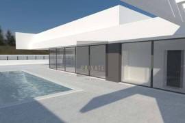 Modern semi-detached 3 bedroom villa in construction in São Brás de Alportel