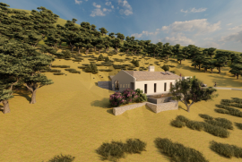 Plot of Land with new modern villa build near Faro - Algarve