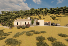 Plot of Land with new modern villa build near Faro - Algarve