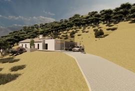 Land with approved project for a villa with amazing sea view near Estoi- Faro