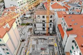T2 under construction in the centre of Funchal T2 under construction in the centre of Funchal