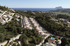 22 3 bedroom 3 bathroom new luxury villas 5 minutes from the town of Moraira