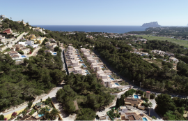 22 3 bedroom 3 bathroom new luxury villas 5 minutes from the town of Moraira