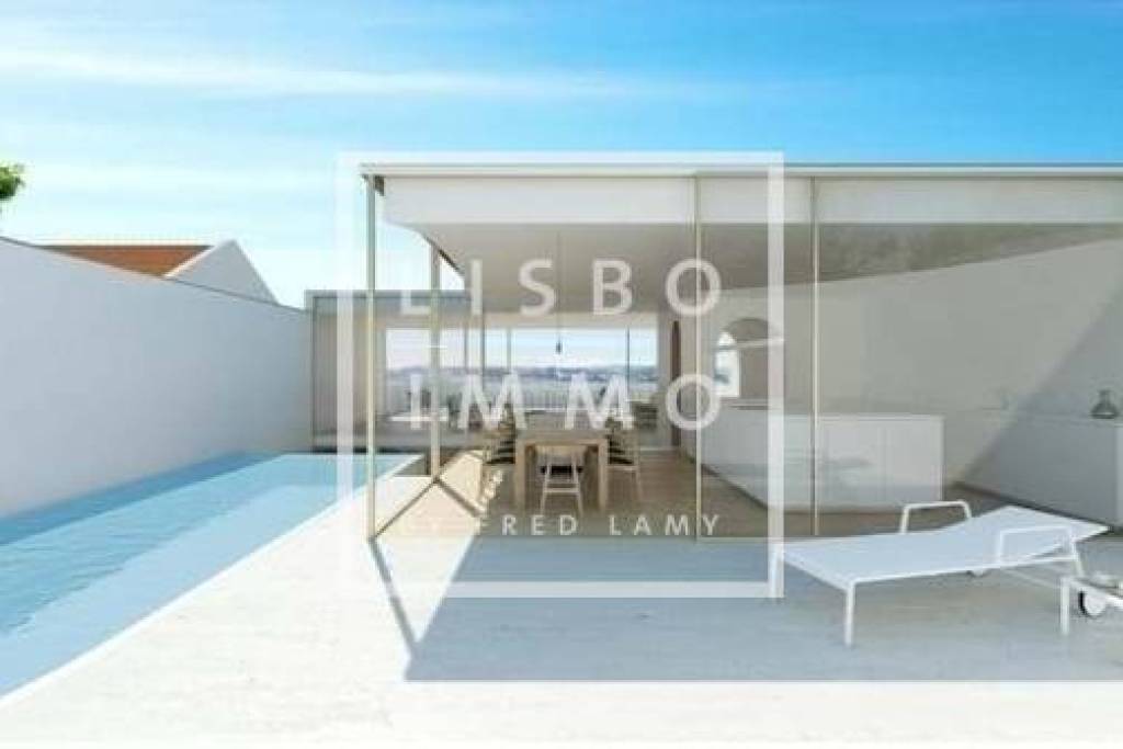 LAND WITH PROJECT APPROVED DUPLEX  292M2 AND TRIPLEX 552M2, CASTLE, SANTA MARIA MAIOR